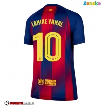 Ženske Nogometnih dresov Barcelona Lamine Yamal #10 Domači 2025-26 Kratki rokavi